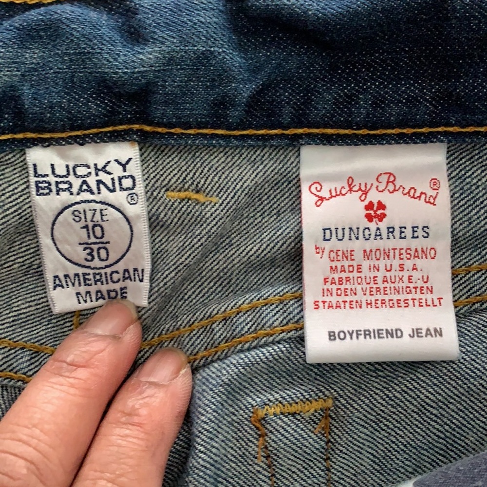 Lucky Brand - Boyfriend Jean Sz 10 - Picture 4 of 9